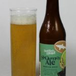 SeaQuench Ale poured into a Stange